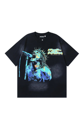 Dark Series: Black T-shirt for Chorus Lead Singer